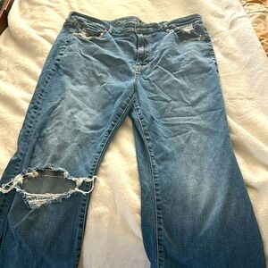 American eagle flare jeans size 18